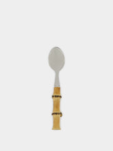 Jean Dubost Natural bamboo dessert spoon