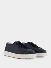 Santoni Leather Sneakers
