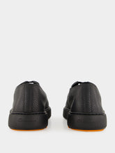 Santoni Black Low-Top Dames Leather Sneakers