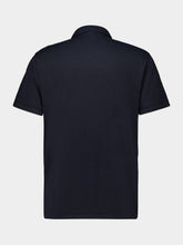 James Perse Black Brushed Lotus Cotton Polo