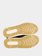 Santoni Brown Leather Low-Top Sneakers