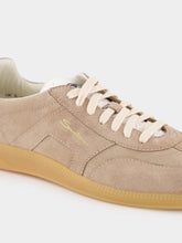 Santoni Beige Suede DBS Olympic Sneakers