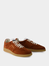 Santoni Brown Suede DBS Oly Sneaker
