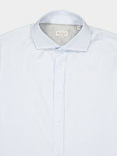 Brunello Cucinelli Light Blue Cotton Button-Up Shirt