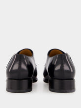 Santoni Leather Double-Buckle Shoes