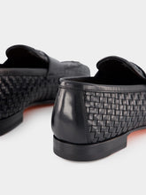 Santoni Gwendal Woven Loafers