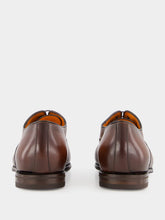Santoni Brown Polished Leather Shoes