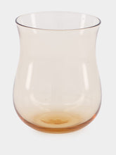 Bitossi Set of 6 Amber and Pink Mixed Shape Tumblers