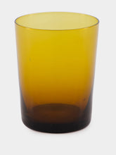 Bitossi Set of 6 Amber and Pink Mixed Shape Tumblers