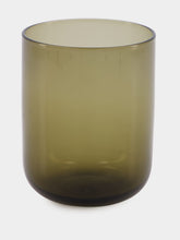 Bitossi Set of 6 Amber and Pink Mixed Shape Tumblers