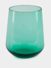 Bitossi Set of 6 Blue and Green Mixed Shape Tumblers