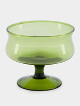 Bitossi Set of 6 Blue and Green Small Cups Mixed Shapes