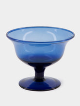 Bitossi Set of 6 Blue and Green Small Cups Mixed Shapes