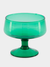 Bitossi Set of 6 Blue and Green Small Cups Mixed Shapes