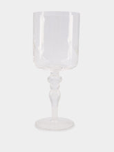 Bitossi Set of 6 Textured Glass Goblet