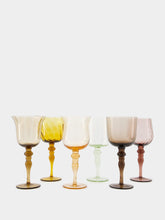 Bitossi Set of 6 Diseguale Goblets