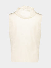 Brunello Cucinelli White Water-Resistant Hooded Vest