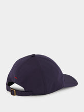 Brunello Cucinelli Navy Microfiber Logo Baseball Cap