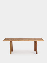 Madam Stoltz Recycled Wooden Bench