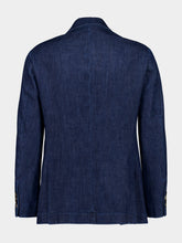 Brunello Cucinelli Medium Denim Deconstructed Blazer