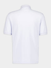 Brunello Cucinelli Light Blue Short-Sleeved Cotton Polo Shirt