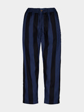 Marrakshi Life Striped Cotton Trousers