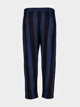 Marrakshi Life Striped Cotton Trousers