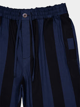 Marrakshi Life Striped Cotton Trousers