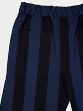 Marrakshi Life Striped Cotton Trousers