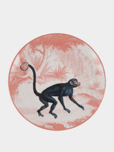 Les Ottomans La Menagerie Ottomane Monkey Dessert-plate