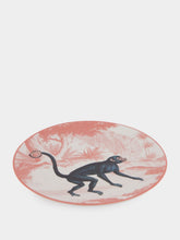 Les Ottomans La Menagerie Ottomane Monkey Dessert-plate