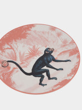 Les Ottomans La Menagerie Ottomane Monkey Dessert-plate