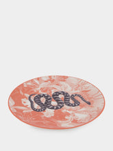 Les Ottomans La Menagerie Ottomane Snake dinner plate