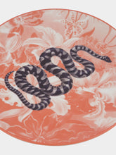 Les Ottomans La Menagerie Ottomane Snake dinner plate