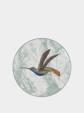 Les Ottomans La Menagerie Ottomane Hummingbird Dessert plate