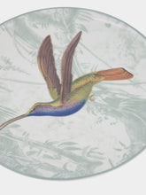 Les Ottomans La Menagerie Ottomane Hummingbird Dinner plate