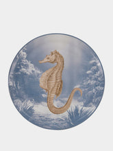 Les Ottomans La Menagerie Ottoman Seahorse Dinner Plate