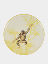 Les Ottomans La Menagerie Ottomane Monkey Dinner plate