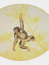 Les Ottomans La Menagerie Ottomane Monkey Dinner plate