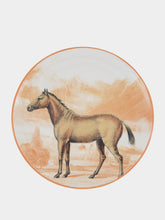 Les Ottomans La Menagerie Ottoman Horse Dinner Plate