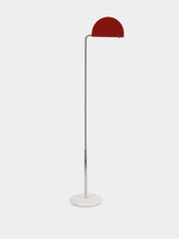 DCWéditions Red Mezzaluna Floor Lamp