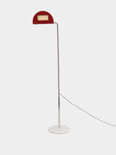 DCWéditions Red Mezzaluna Floor Lamp