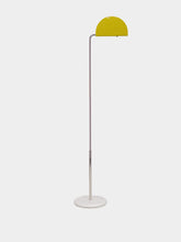 DCWéditions Yellow Mezzaluna Floor Lamp