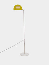 DCWéditions Yellow Mezzaluna Floor Lamp