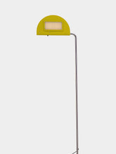 DCWéditions Yellow Mezzaluna Floor Lamp