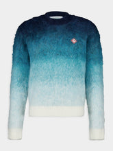 Casablanca Gradient Mohair Crewneck Sweater