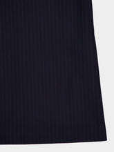 Miu Miu Navy Pinstriped Sleeveless Dress