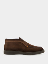 Santoni Brown Suede Detroit Desert Boots