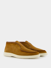 Santoni Light Brown Suede Desert Boot