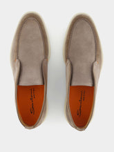 Santoni Slip-On Suede Boots